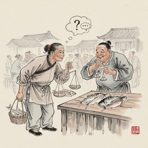 The Old Lady and the Honest Fish Seller thumbnail